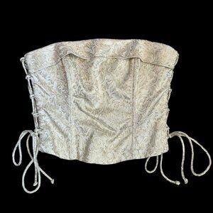 Vintage Y2K Ethereal Romantic Dollcore Zum Zum By Niki Livas Corset